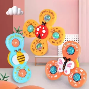 Bath Spinner Set zuignap spinners – badspeelgoed baby onder 20 euro