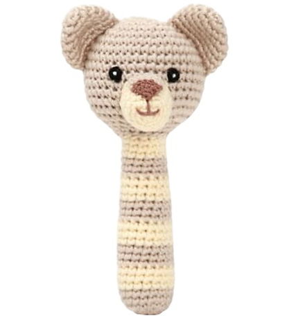 aturezoo rammelaar leeuwenwelp beige – zacht duurzaam kraamcadeau