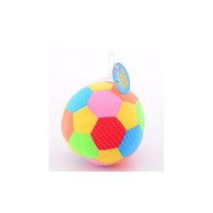 Speelbal met rammelaar 18 cm – zacht babyspeelgoed kraamcadeau